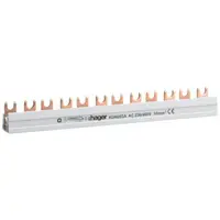 Pieptene (Busbar) 2P tip furca 12 module 10mmp 63A Hager KDN263A