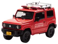 Model de colecție Carnel Modern: Automobile - Suzuki Jimny XG (JB64W) Mașină de relații publice Shida-Shizuoka FD, roșu, 2019