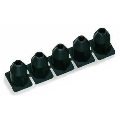 Insulation stop; 0.75 - 1 mm²; 5 pieces/strip