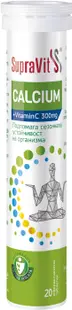 Calcium + Vitamin С, 20 tablete, SupraVit