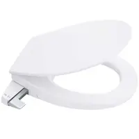Capac WC Grohe Bau Ceramic 39648SH0, functie bideu, 3/8 inch, 2 brate spalare, Duroplast, filtru, Alb
