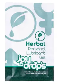 Gel lubrifiant intim, JoyDrops, Herbal, 5 ml
