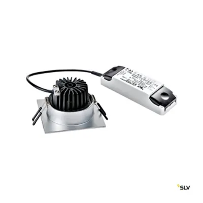 NEW TRIA68LED DL patrat Set al9W, 3000K, 38°