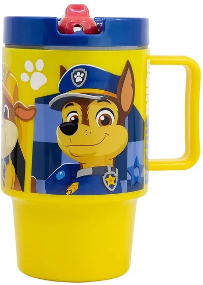 Cană cu pai Stor Paw Patrol - Rescue Pups, 530 ml