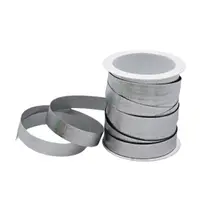 Minirolă rafie argintiu metalizat 10m x 10mm
