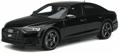 Model de colecție GT Spirit Modern: Mașini - Audi ABT S8 (Night Black) (2020)
