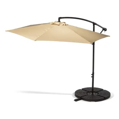 Umbrelă de soare bej ø 300 cm Happy Sun – Bonami Essentials