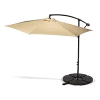Umbrelă de soare bej ø 300 cm Happy Sun – Bonami Essentials