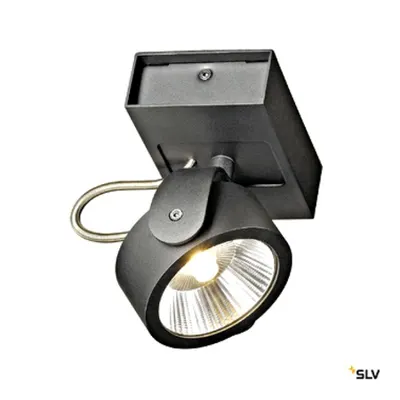 KALU LED 1,negru,3000K,60°lampa plafon/perete