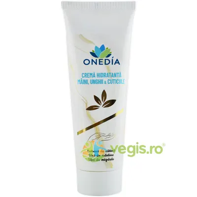 Crema Hidratanta pentru Maini, Unghii si Cuticule cu Extract de Catina, Ulei de Masline si Ulei de Migdale 100ml