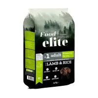 Hrana uscata pentru caini Food Elite Adult cu miel orez 15 kg
