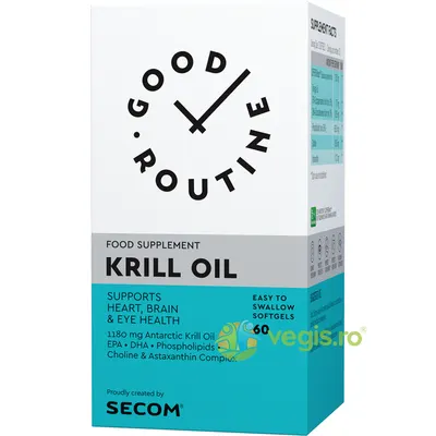 Krill Oil 60cps moi Secom,