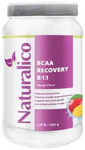 BCAA Recovery 8:1:1, mango, 1250 g, Naturalico