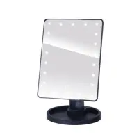Oglinda makeup iluminata LED pentru machiaj, portabila