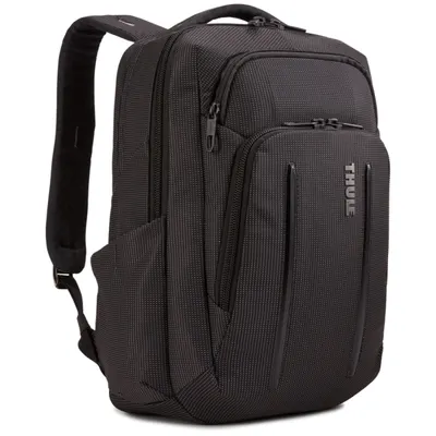 Rucsac urban cu compartiment laptop, Thule, Crossover 2 Backpack, 20L, Negru