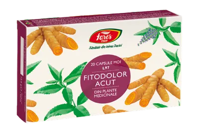 Fitodolor Acut L97, 20 capsule moi, Fares