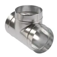 Piesa speciala teu clasic, tabla de otel zincata, diametru Ø1250 cu garnitura de etansare