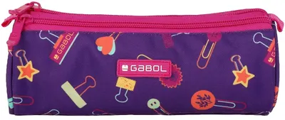 Penar scolar dreptunghiular Gabol Diary - Cu 3 compartimente
