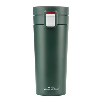 Cană termică Vialli Design Fuori, 400 ml, verde