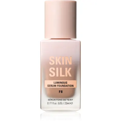 Revolution Skin Silk Serum Foundation Machiaj usor cu efect de luminozitate culoare F8 23 ml