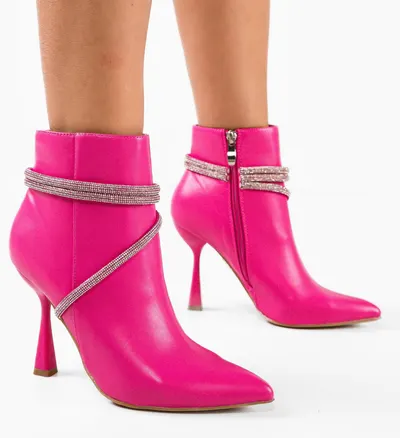 Botine dama Dixon Fuchsia