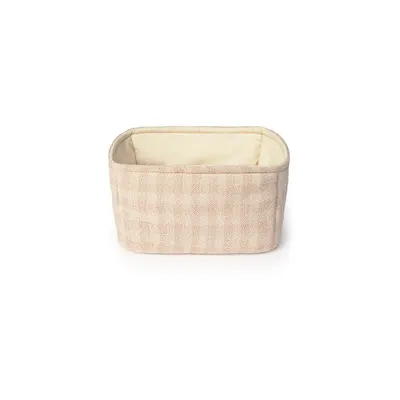 Coș de jucării pentru copii roz deschis din material textil 30x20x20 cm Swan Rose – Lorena Canals