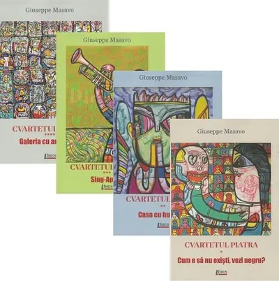 Cvartetul Piatra - 4 volume - Paperback brosat - Giuseppe Masavo