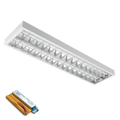 Corp Il. Lena – V cu Led (1200mm) 2x18w 6400k Ingropat 1195x295mm cu Kit de Emergenta