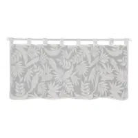 Perdea albă-gri 120x45 cm Calista – Sehlbach