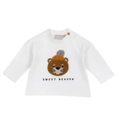 Bluza copii Chicco, alb, 00878-69MFCO