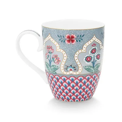 Cană porțelan, Pip Studio, 350 ml, colecția Flower Festival