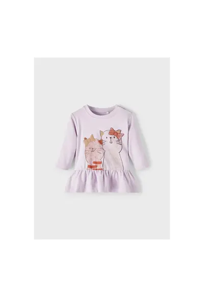Hanorac Fete - 300966204 - Bumbac - Violet - Violet