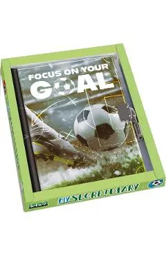 Jurnal secret cu lacat: Football Time. Focus on your goal