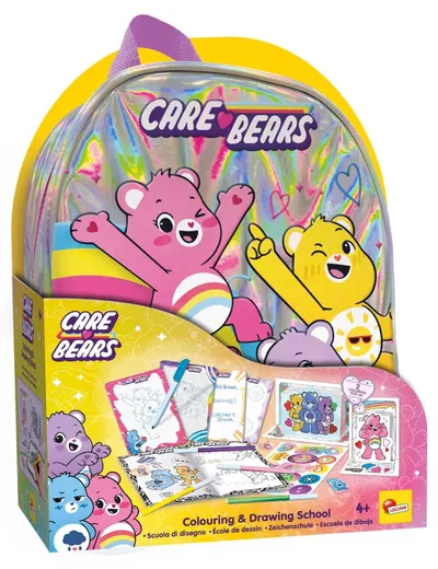 Set pentru desen Lisciani Care Bears - cu rucsac