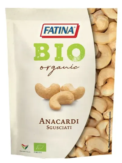 Nuci caju organice, crude, 100 g, Fatina
