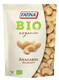 Nuci caju organice, crude, 100 g, Fatina