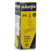 Bec auto halogen pentru far Narva Range Power Blue +50 H1 55W 12V 48334