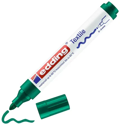 Marker textil Edding 4500 - verde