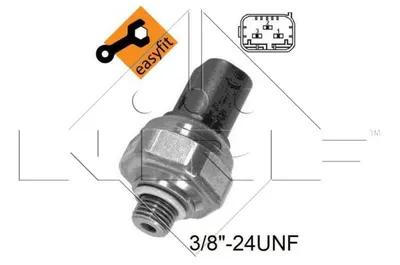 Comutator presiune aer conditionat BMW Seria 1 (E81), 1 (E82), 1 (E87), 1 (E88), 1 (F20), 1 (F21), 3 (E46), 3 (E90), 3 (E91), 3 (E92), 3 (E93), 3 (F30, F80), 3 (F31) 0.65H dupa 1994