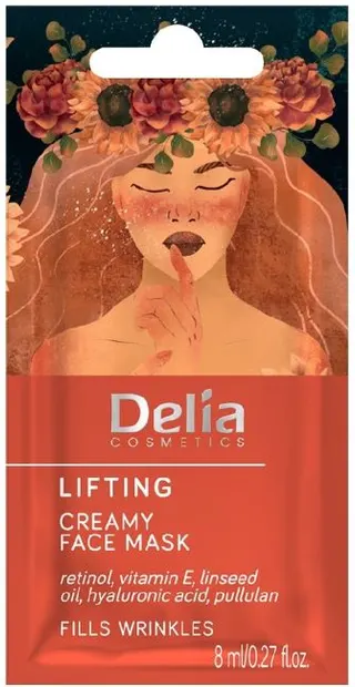 Delia Mască facială cremă cu efect de lifting, 8 ml