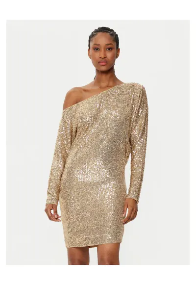 Rochie de cocktail Marciano Guess - auriu