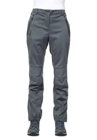 Pantaloni softshell pentru drumetii Sola - Gri inchis