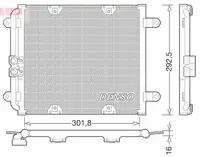 Radiator AC condensator potrivit AUDI R8, R8 SPYDER 4.2 5.2 04.07-07.15