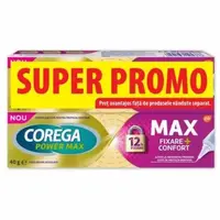 Corega Power Max Fixare+confort 40g 1+1 Pachet Special
