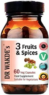 3 Fructe & Condimente, 60 capsule, Dr Wakde's