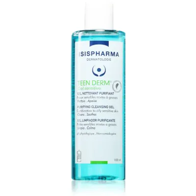 ISISPHARMA Teen Derm Gel Sensitive gel de curățare pentru tenul gras, predispus la acnee 100 ml