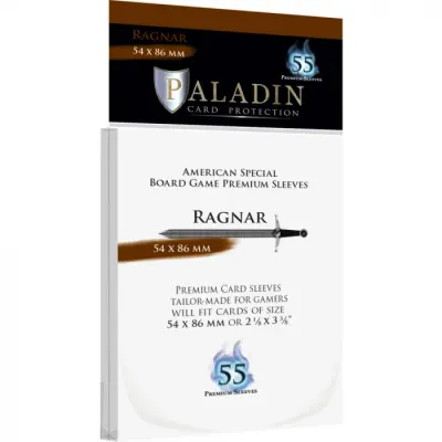 Paladin Card Sleeves: Ragnar - American Special - 5.4 x 8.6 cm