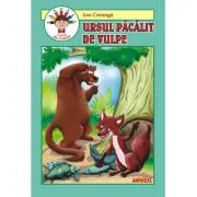 Ursul pacalit de vulpe. Carte de colorat