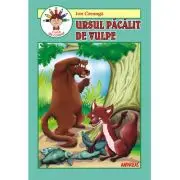 Ursul pacalit de vulpe. Carte de colorat
