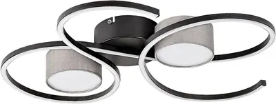 Candelabru cu LED Rabalux - Shiena 71116, IP20, 38W, 230V, negru mat